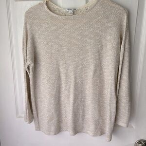 American Eagle Lightweight beige sweater. Size small